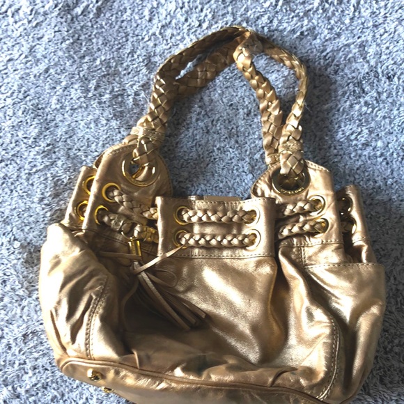 Michael Kors gold bag - Picture 1 of 3